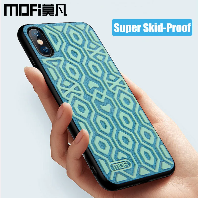 MOFi чехол для iPhone XS чехол для iPhone XR ткань Защитный силиконовый coque capas для iPhone XS Max чехол
