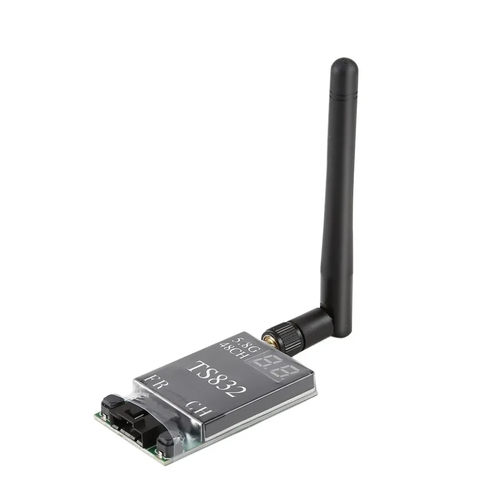 

5.8G 40 Channels 600MW 2db Gain FPV Image AV Transmitter System TS832