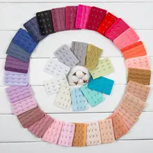 1 шт., удлинитель для бюстгальтера, ремешок, яркие цвета, сменный удлинитель для бюстгальтера для женщин, 4 крючка