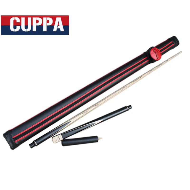 Новинка Cuppa 3/4 Snooker Stick Cue Чехол Набор 9 8 мм наконечник кленовый/Пепельный древесный