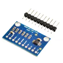 16 бит IEC ADS1115 модуль АЦП 4 канала с Pro усилителем усиления RPi 1 шт
