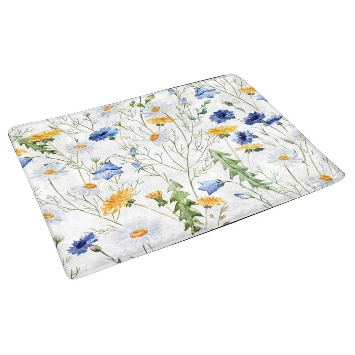 

Dandelions Wild Flowers Bell Pattern Doormat Anti-Slip Entrance Mat Floor Rug Indoor Front Door Mats Home Decor