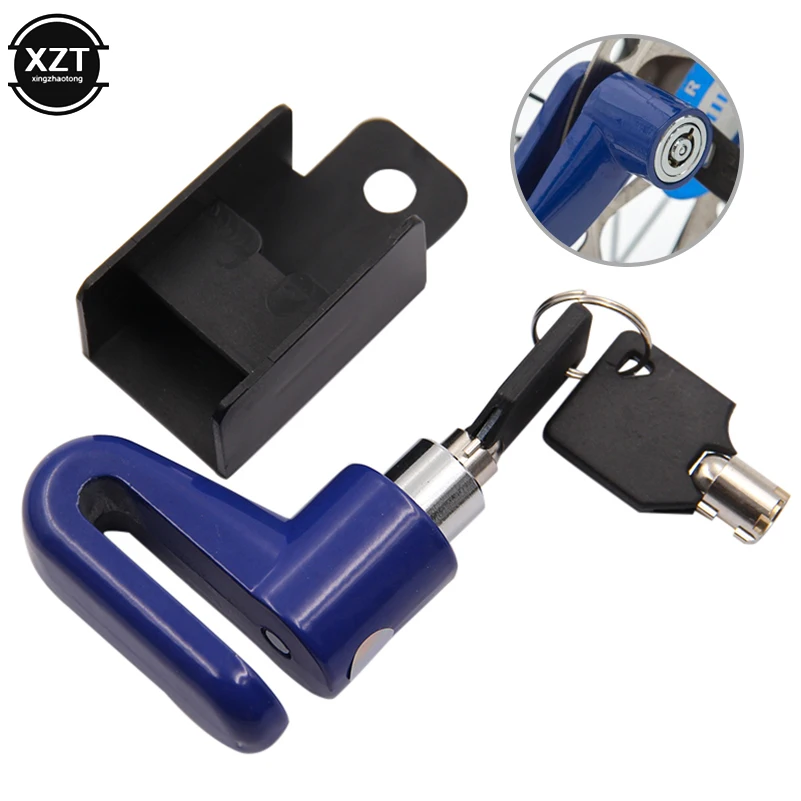 

Motorcycle Lock Security Anti Theft Alarm Bicycle Motorbike Motorcycle Wheel Disc Brake Lock Theft Protection For Scooter