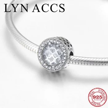 

Hot sale 925 Silver The dawn of hope Fine CZ Charm Beads DIY Jewelry Making fit Original Pandora Charms Bracelet Necklace Women