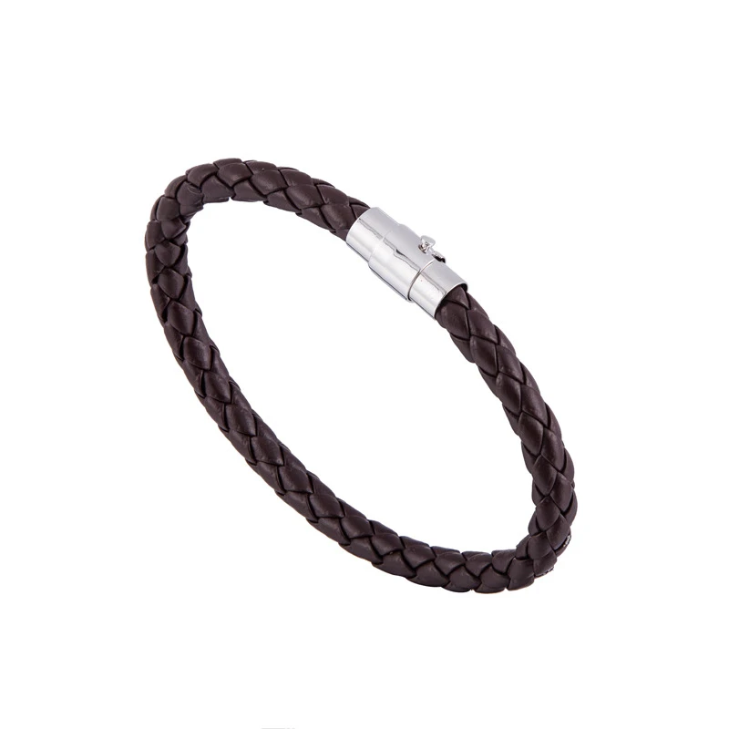 Мужской кожаный браслет дружбы черный в стиле панк 2018|leather bracelet|friendship braceletsblack leather