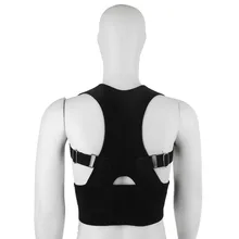 Adjustable Magetic Clavicle Support Correction Back Lumbar Shoulder Brace Belt Posture Corrector Back Support Brace Corset women back brace support posture corrector corset lumbar support belt upper back posture correction magnetic therapy pain relief