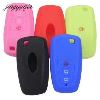 Keyforkess 30 pz/lotto copertura del Silicone per Ford Mondeo 2017 3 pulsanti auto a distanza Flip pieghevole caso chiave Fob