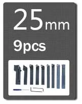 socket tray Inserts 9pcs/set for 20mm indexable carbide turning tool set bench vice