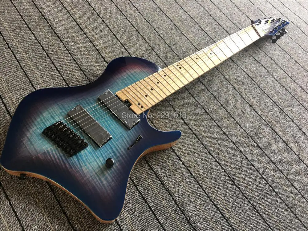 

New Arrival multi scale 8 strings guitar with Best workmanship & accessories;Fanned Frets;Beautiful finish Free shipping
