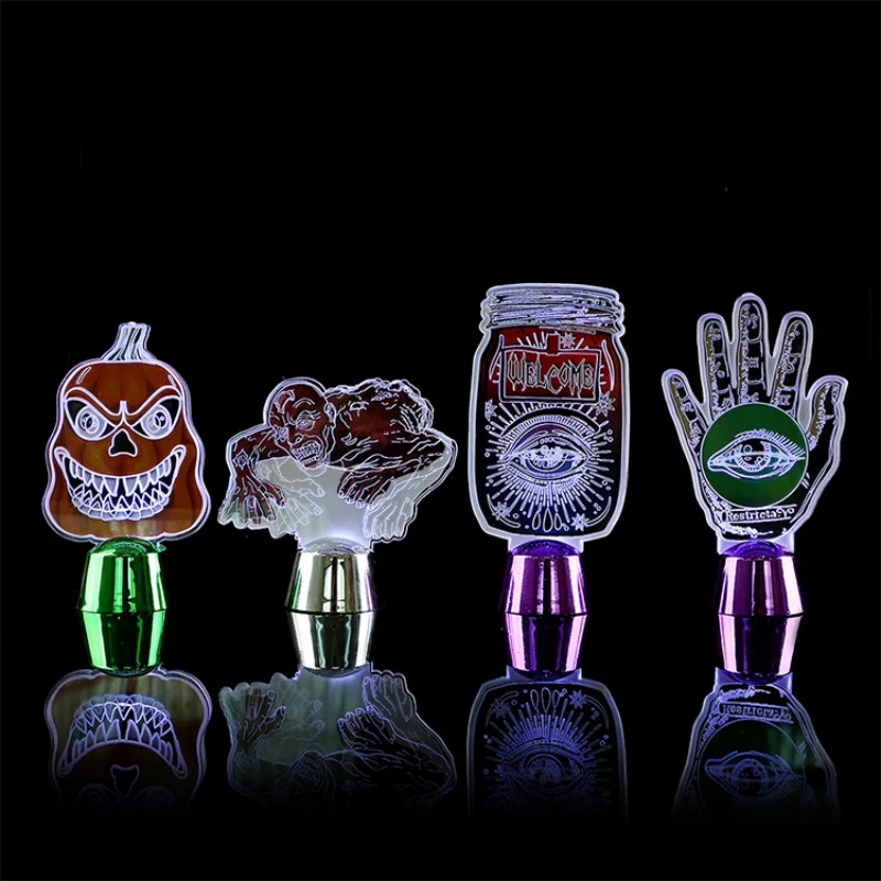 

Halloween LED Ornament Pumpkin witch Ghost Light Decorative Market Desktop Lamp Bar Accessories Bedroom Prop For Home Decor