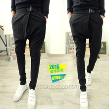 Новинка Мужская одежда GD стилист волос модные мужские брюки больших размеров Брюки певицы костюмы