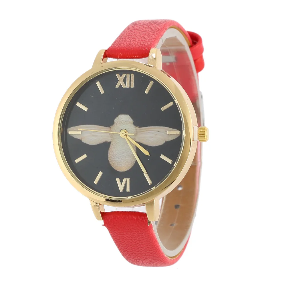 

2018 Ladies Woman Quartz Leather Casual Buckle