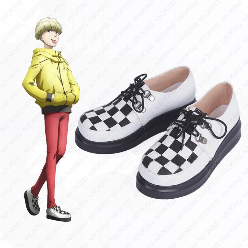 Hakata Tonkotsu Ramens обувь для косплея Черные Сапоги аниме