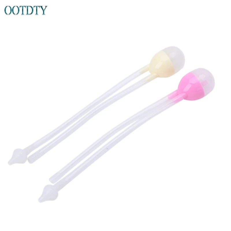 Newborn Baby Safety Nose Cleaner Vacuum Suction Nasal Aspirator Flu Protections #330