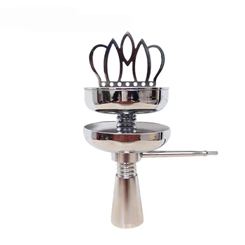 

Hookah Bowl Accessories metal Carbon Charcoal Pot Smoke Bowl Windproof Pot Cover Combination Hookah narguile