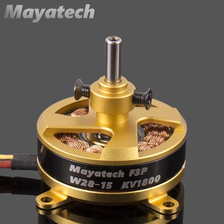 Mayatech W2815 1480kv F3P бесщеточный двигатель с полым валом 3 S/21 г Сверхлегкий 3D4D