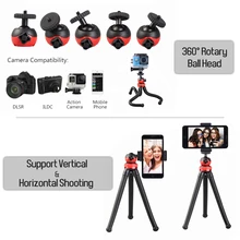 Мини штатив MZ305 держатель с держателем для телефона с держателем пульта дистанционного управления Разъем для камеры для большинства DSLR ILDC камеры s