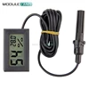 Professional Mini Probe Digital LCD Thermometer Hygrometer Humidity Temperature Meter Indoor Digital LCD Display Black ► Photo 1/5