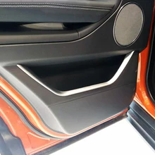 Per Land Rover Range Rover Evoque 2012-2017 Auto-Styling ABS Cromato Auto Decorazione Della Porta di Modanature Accessori 4 pz/set