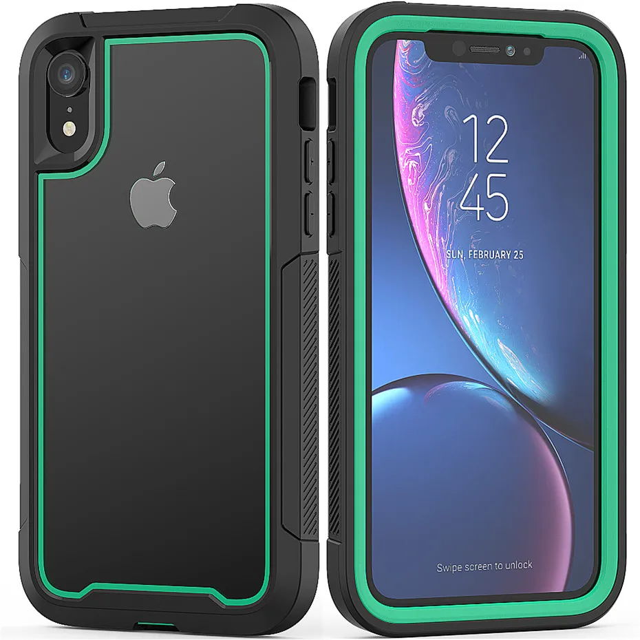 cool iphone 11 Pro Max cases Hybrid Armor Shockproof Phone Case For iPhone 13 12 11 Pro MAX XR XS Max X Hard PC+TPU Back Cover For iPhone 11 12 13 XR 7 8Plus best iphone 11 Pro Max case