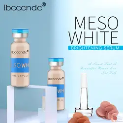 10 шт./компл. 5 мл натуральный BB светящийся крем для кожи с капельницей Meso белый Mesowhite осветляющая сыворотка телесный консилер макияж основа