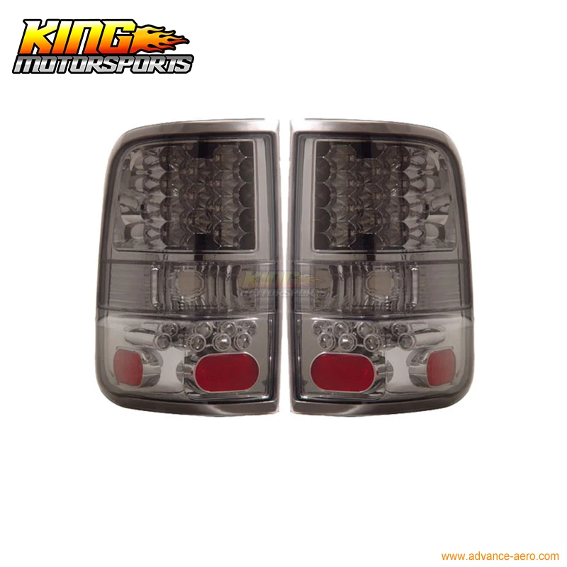 

For 04-08 Ford F-150 LED Tail Lights Smoke 05 06 07 2008 USA Domestic Free Shipping