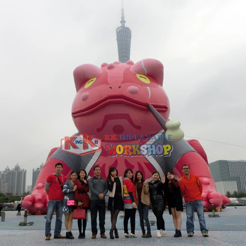 

Original custom large cartoon inflatable advertising