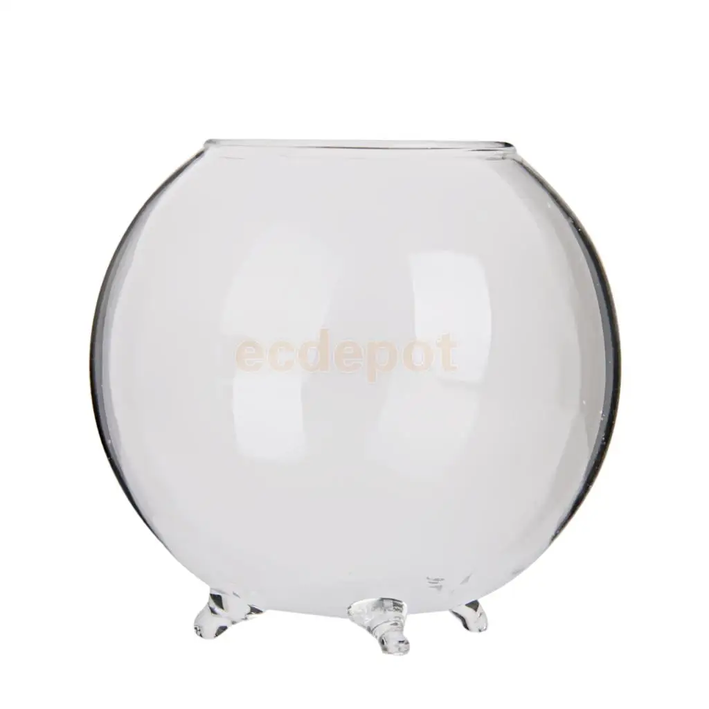 2 Pieces Glass Hydroponic Vase Micro Landscape DIY Bottle Terrarium Container