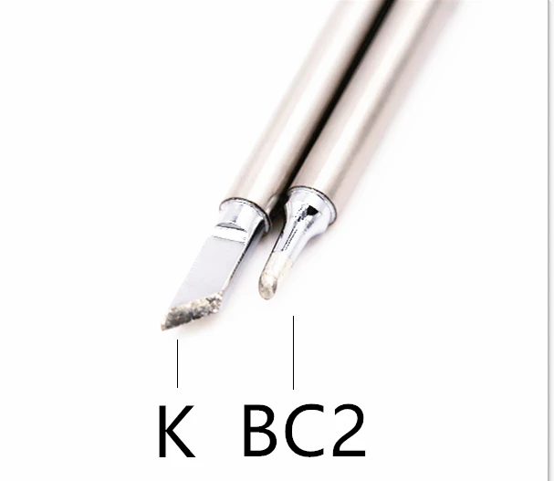 SZBFT T12-BC2 T12-K припой советы для Hakko паяльная станция FX-951 FX-952 - Цвет: BC2 K