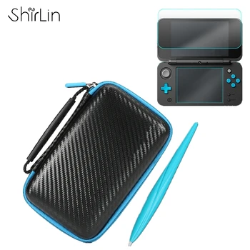 

3 In 1 Game Accessories Set For New 2DS LL With EVA Carrying Case Bag + Screen Protector + Stylus Set For Nintendo New 2DS XL/LL