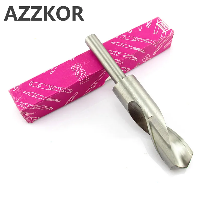 

AZZKOR Steel Drill Bit Multi Purpose Metal Palasic Copper Hole High Speed Cutter The Shank 12.7mm Metal Drill 153mm NC Working