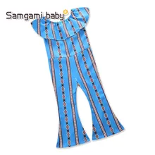 Samgami детские комбинезоны для девочек комбинезон без рукавов комбинезон детская одежда длинные Брюки для девочек Брюки наряд милая детская одежда для девочек