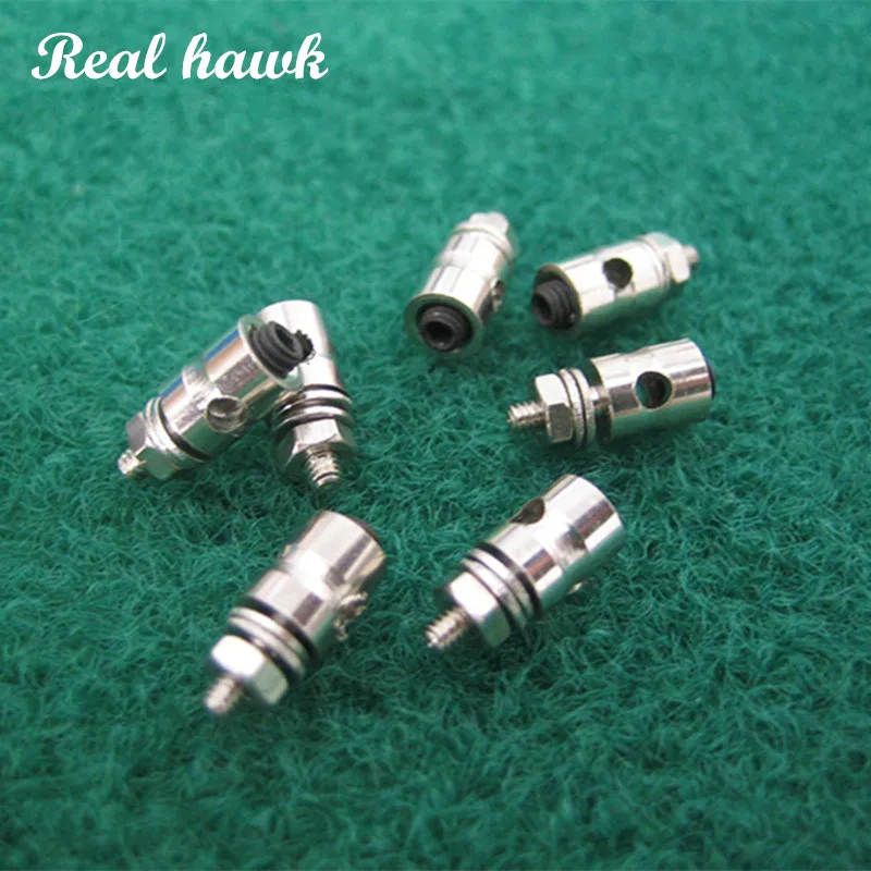 100pcs Pushrod Connectors Linkage Stoppers D1 3 1 8 2 1mm RC Model Plane Parts Replacement