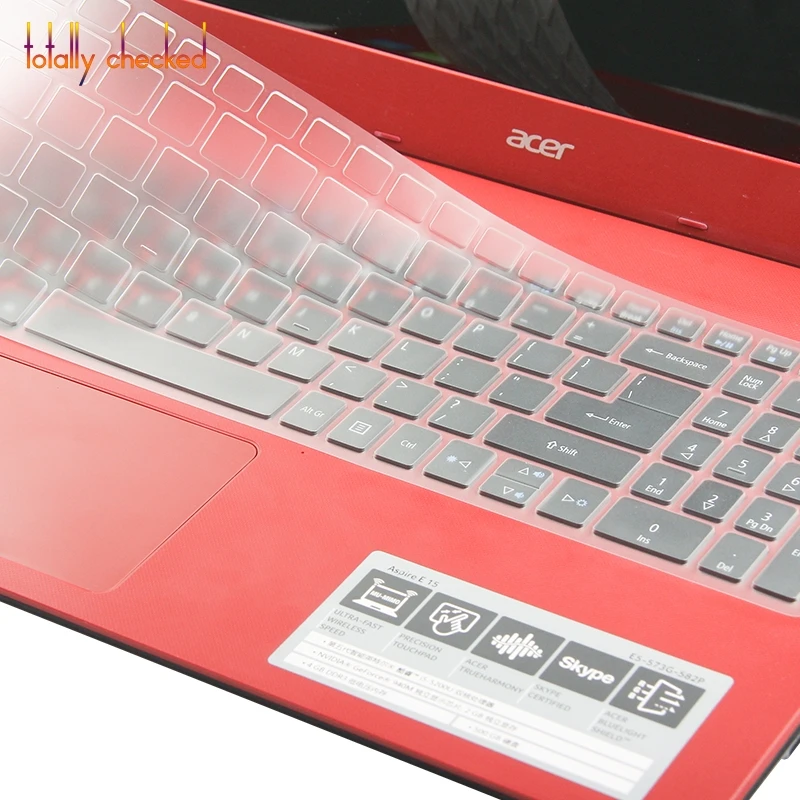 Защита для клавиатуры ноутбука Skin 15 6 ''Acer E5 573 552G 532 772 773G 752G 574G 575G чехол Ultra