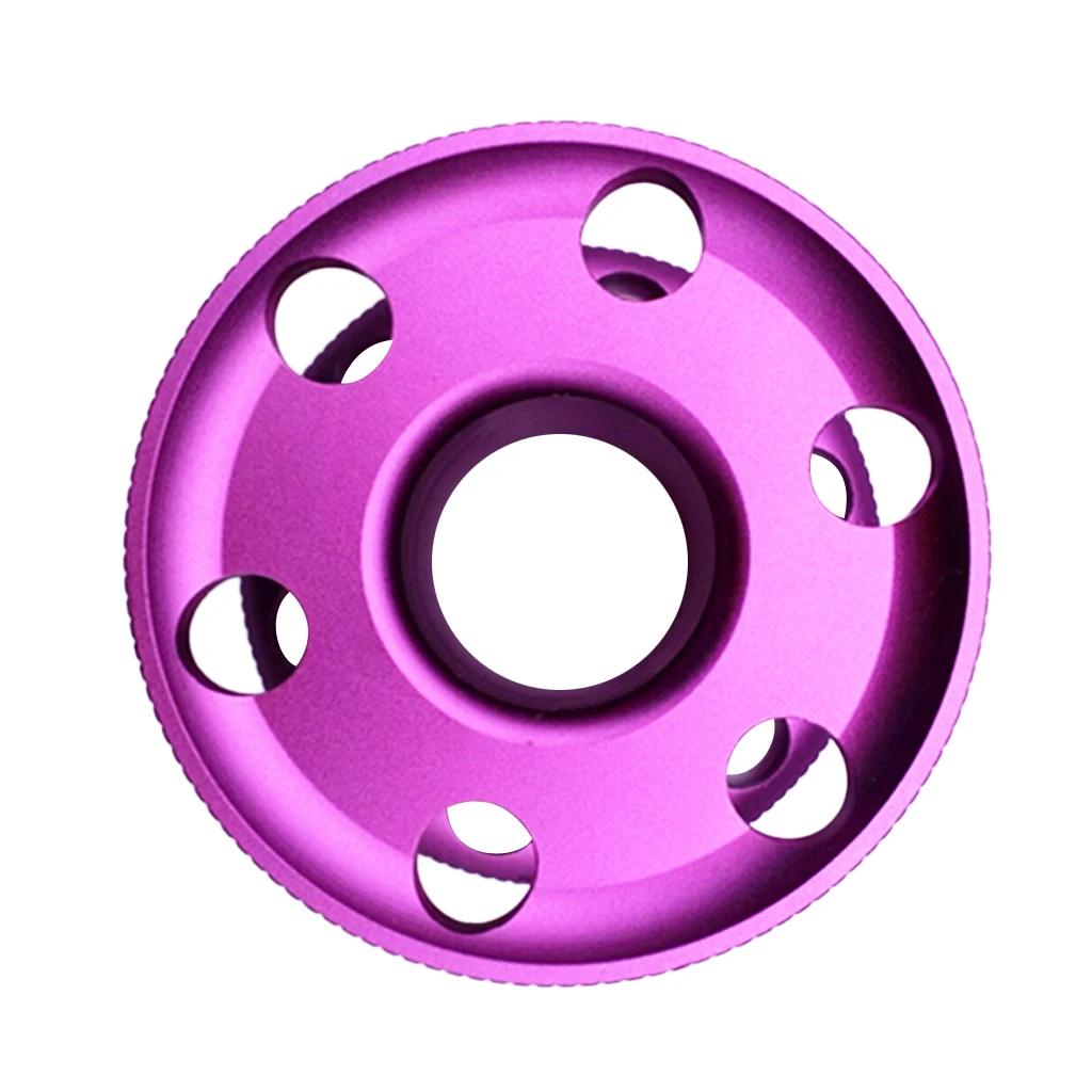 Durable Aluminum Scuba Diving Dive Finger Spool Snorkeling Guide Line Reel for Underwater Sports Accessories 