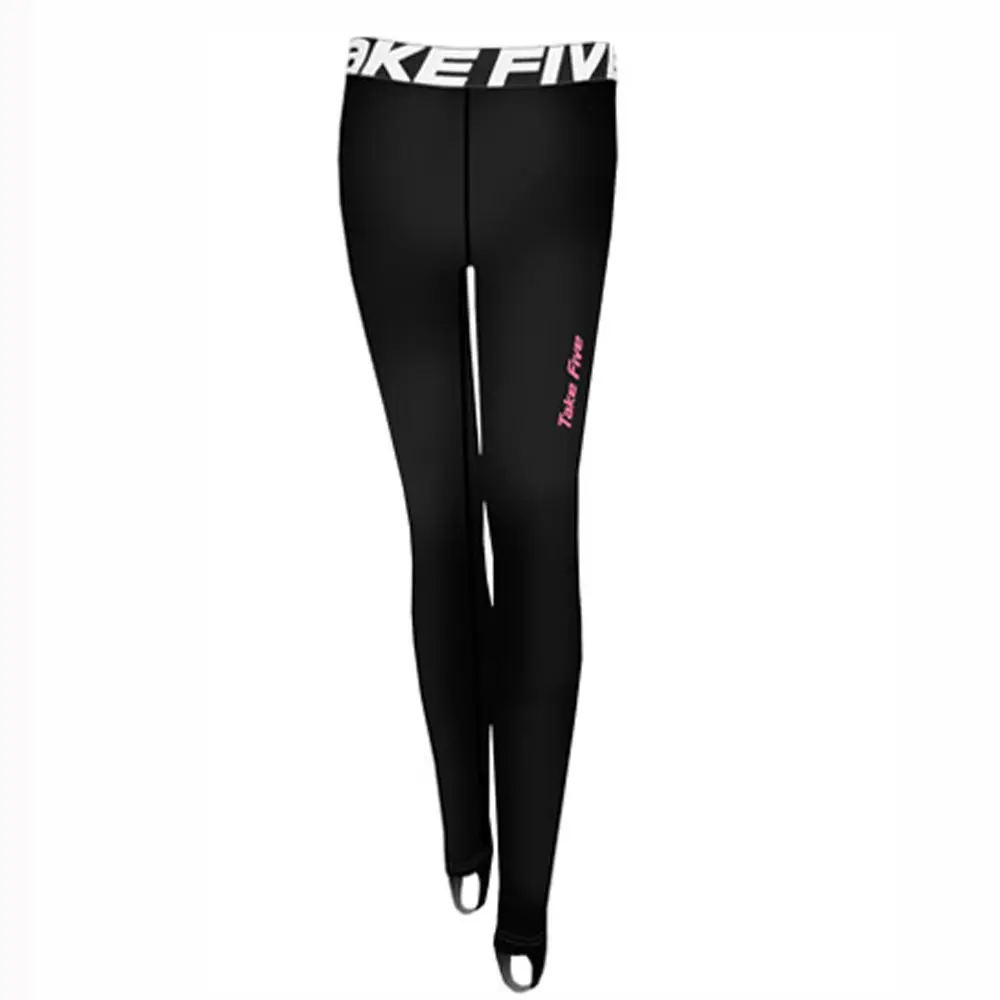 

New Premium TakeFive Women's Compression Skin Tight Long Sleeve Pants 105