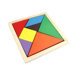 Красочные Геометрия деревянной паззлы игрушки для детей образования и обучения Образование игрушки подарок Childred игрушки Бесплатная