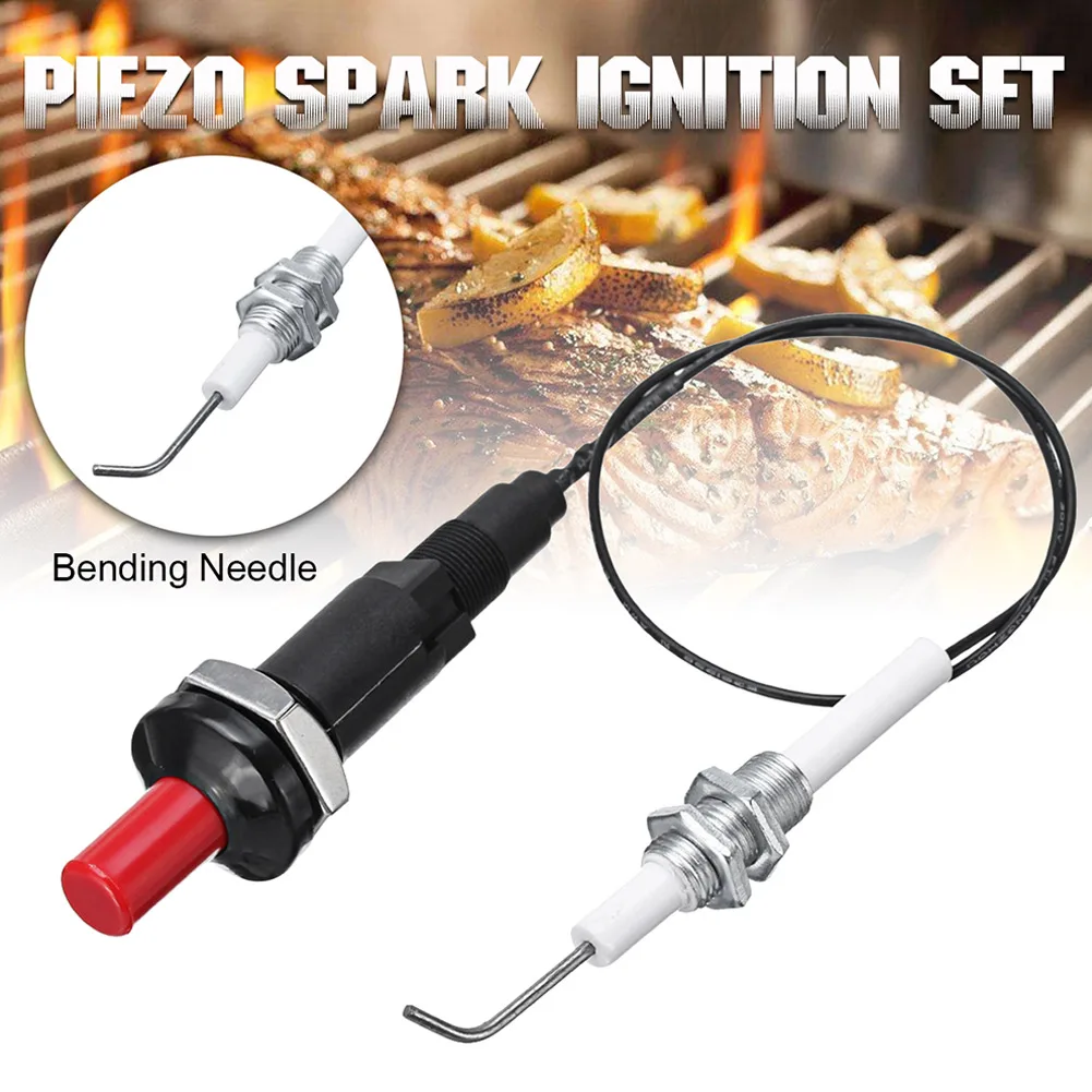 Newly Universal 30cm Piezo Spark Ignition Set for Heater Radiator Gas Grill Cooker BBQ MK