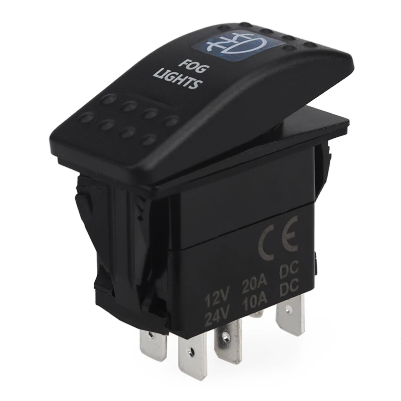 Светодиодный автомобильный переключатель света грузовика тумблер 5pin