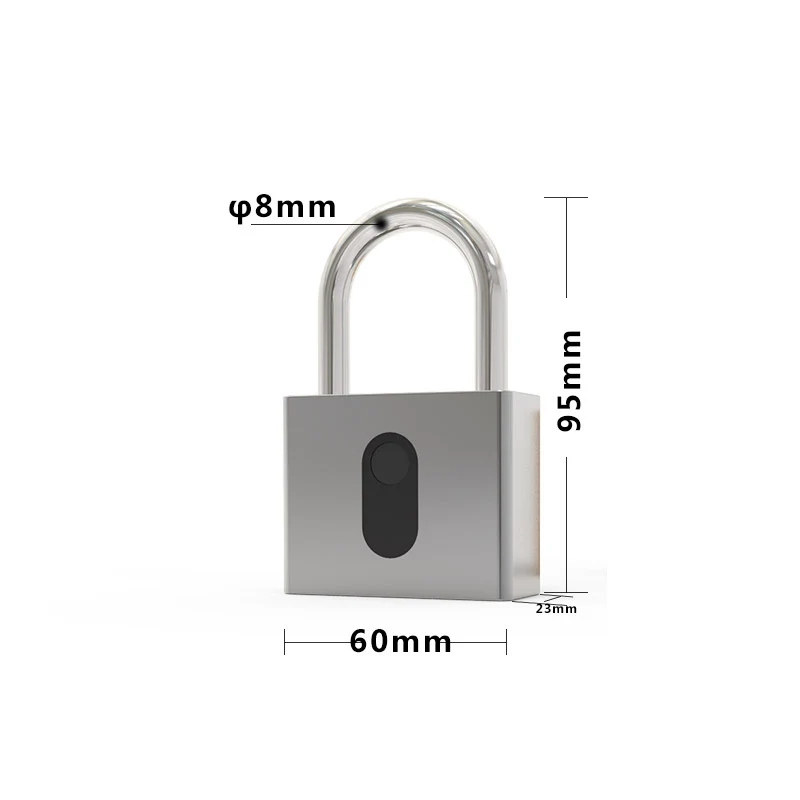 Keyless Anti-theft Smart Lock Wireless Waterproof Padlock Mobile Phone Bluetooth APP Control