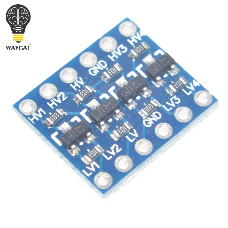 10 шт. 4 канальный IIC I2C логический преобразователь уровня двунаправленный модуль
