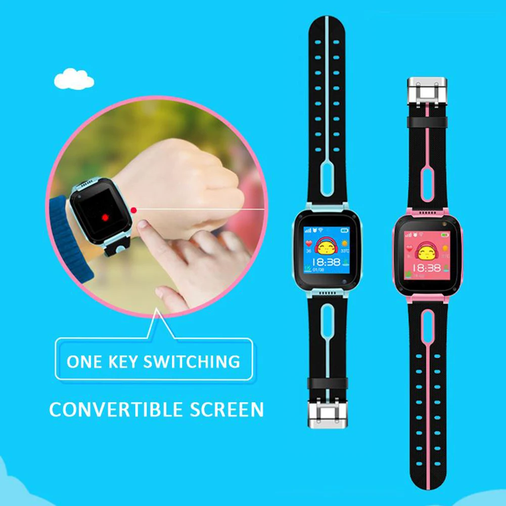  Smart Uhr wasserdicht mit GPS GSM Locator Touchscreen Tracker SOS LED Taschenlampe Smart sport armb