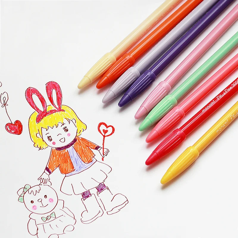 Monami Kawaii Fineliner набор 0,38 мм Фабричный цветной Микрон-линия на водной основе, маркер, ручка, пуля, журнал поставок, Ручная надпись