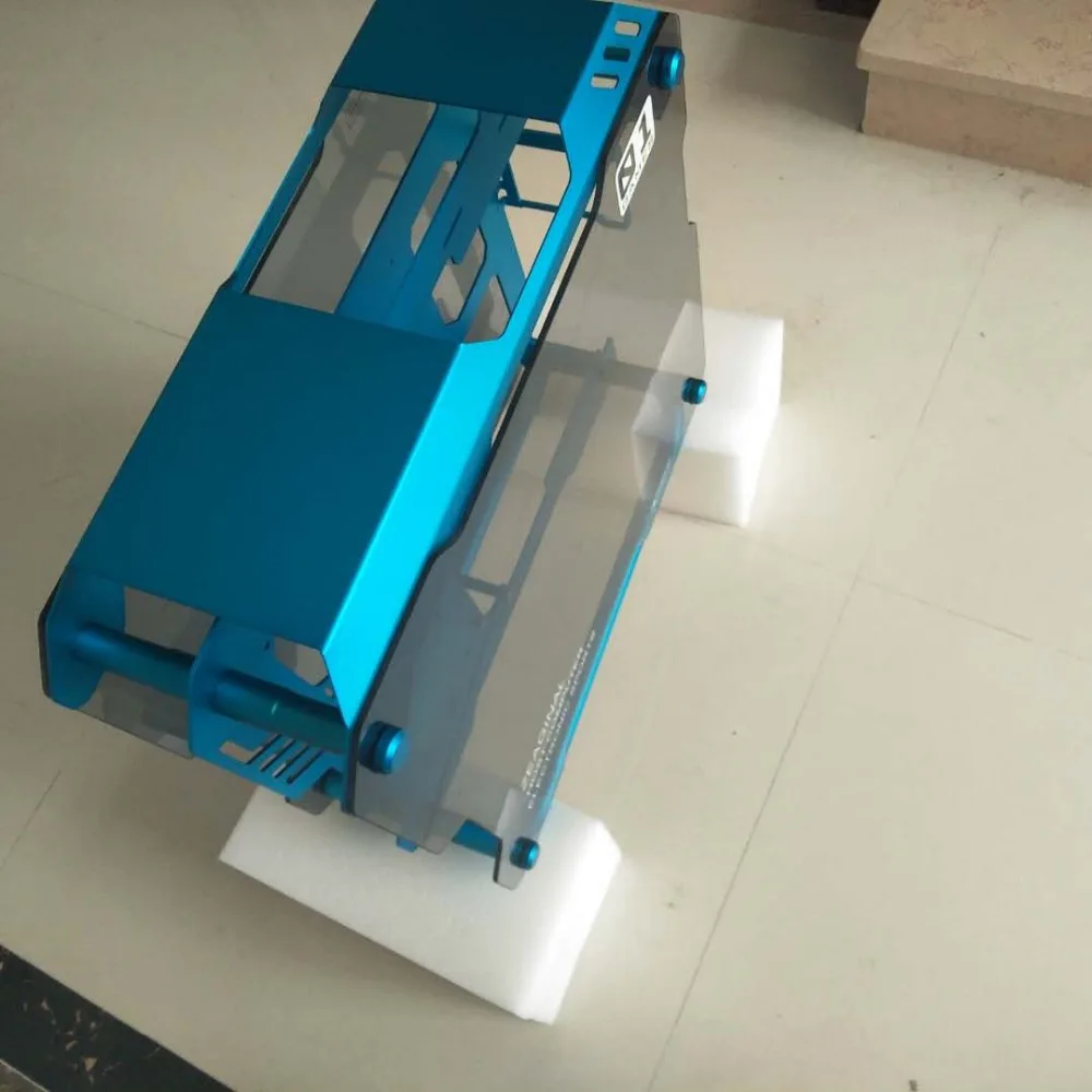  Water cooling tempered glass case support holder for Desktop game computer PC with monitor of 21.5/