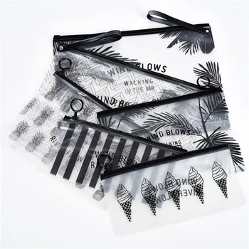 

New 1PC Travel Women Clear Transparent Cosmetic Bag PVC Necessary Makeup Bag Case Bath Wash Organizer Travel Storage Case S/M/L