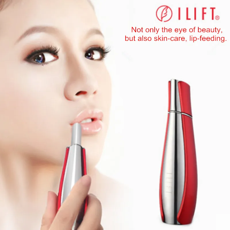

Eye+lip+facial care Dispel wrinkles remove pouch black rim Facial Care Ionic Beauty Device Electronic vibrating Ion Massager