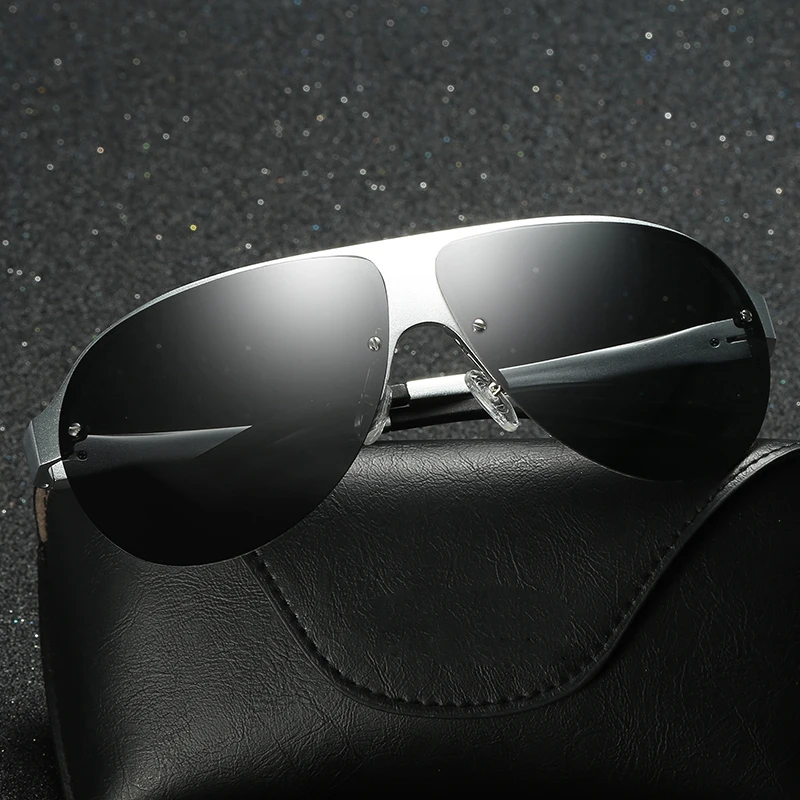 Goede D   T 2020 Nieuwe Brand Design Gepolariseerde Zonnebril Mannen Vrouwen Zonnebril Aluminium Frame Vintage Luxe Kwaliteit Bril Mannelijke Zonnebril