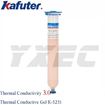 

Kafuter thermal conductivity gel K-5233 thermal conductivity 3.0 communication equipment LED chip memory module 30ml