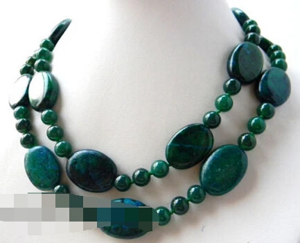 0073 Malachite Green Round Jade Necklace | Украшения и аксессуары