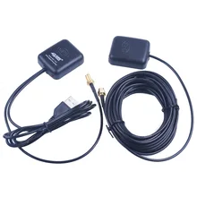 Antena gps amplificadora de 5m/16 pés, repetidor de sinal de carro, amplificador, receita e transmitir para navegação de telefone e carro sistema com sistema